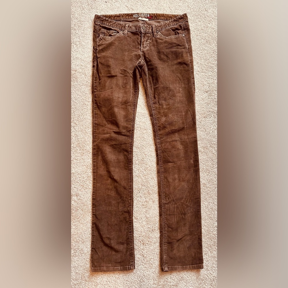 Hollister Light Weight Brown Cords Size 1